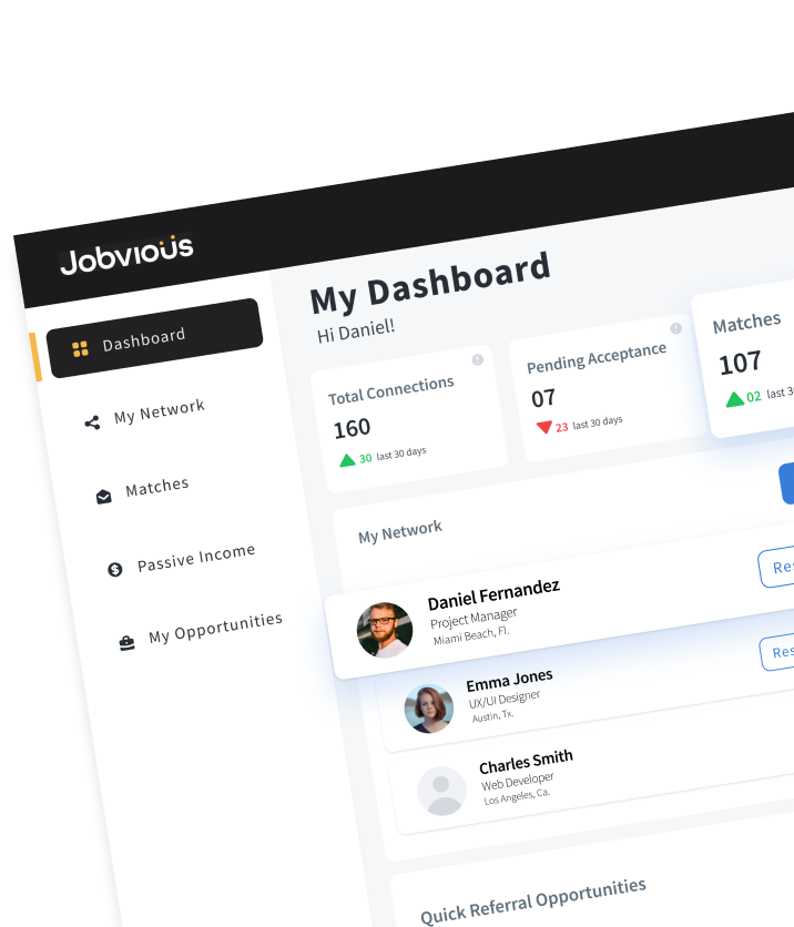 Jobvious Web App